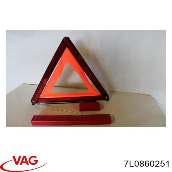 Знак аварійної зупинки 7L0860251 VAG