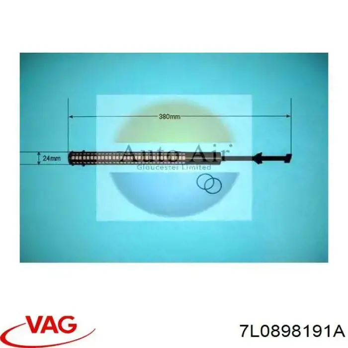 Ресивер-осушувач кондиціонера VAG 7L0898191A