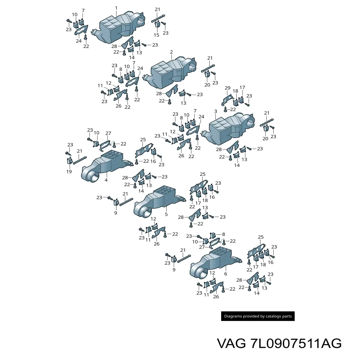 Купити 7L0907511L VAG 