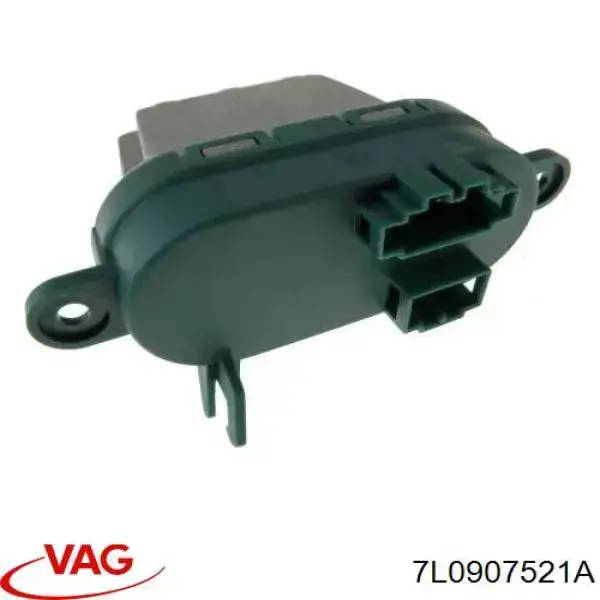 7L0907521A VAG Резистор печки задній