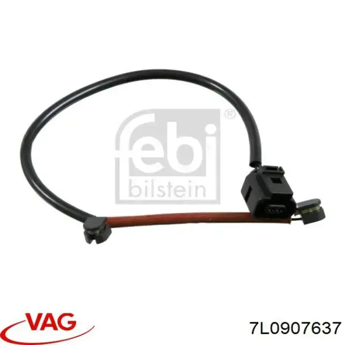 Сигналізатор знос гальмівних колодок VAG 7L0907637 ціна, від 10.28 USD