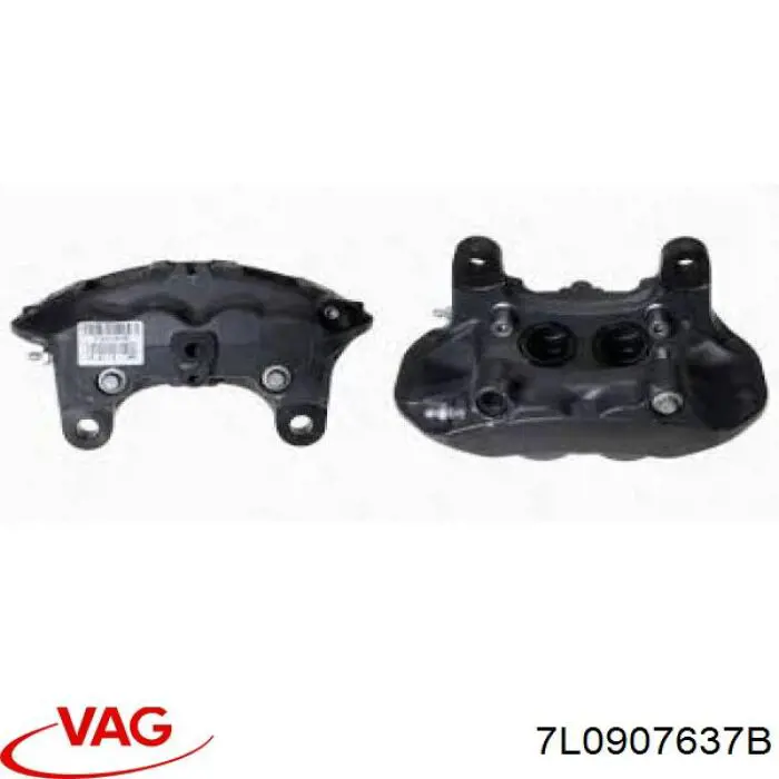 7L0907637B VAG Датчик зносу гальмівних колодок, задній