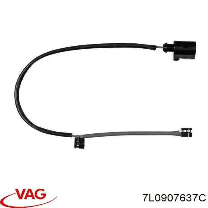 Датчик зносу гальмівних колодок, задній VAG 7L0907637C