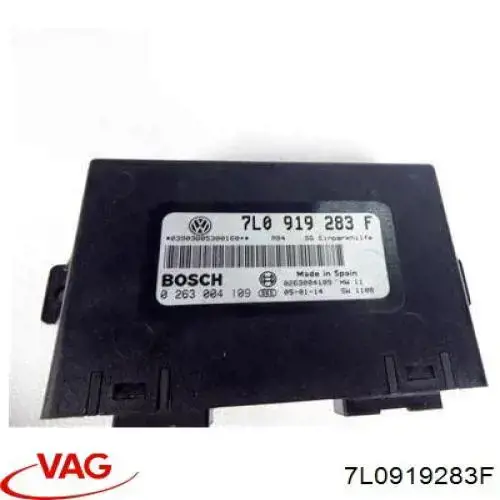 7L0919283F VAG Модуль (блок ЕБУ) управління парктроніком