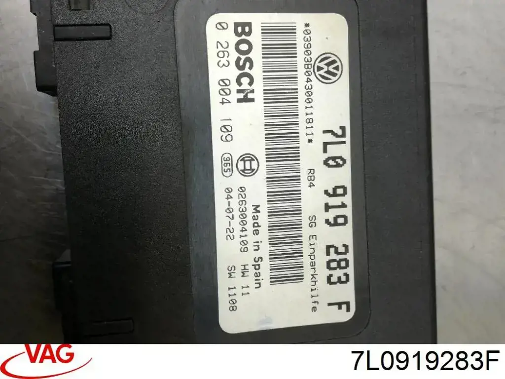 Купити 7L0919283F VAG Модуль керування (ЕБУ) парктроніком