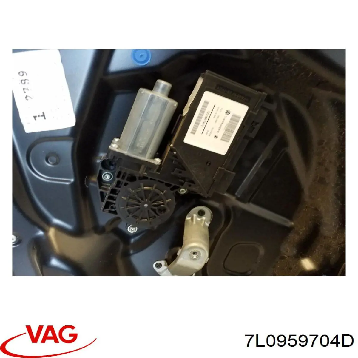 Купити 7L0959704D VAG Двигун стеклопод'емника двері задньої, правої