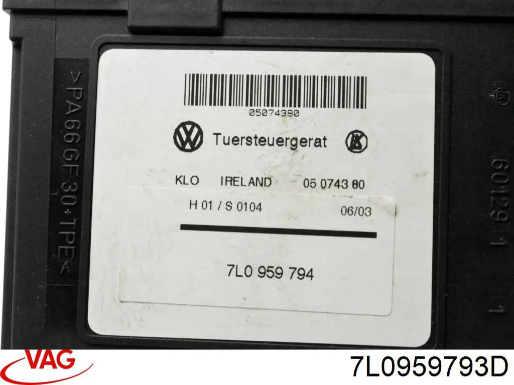 7L0959793D VAG 
