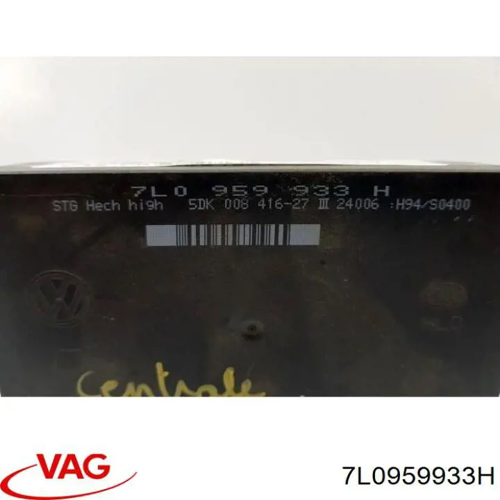 Блок комфорту VAG 7L0959933H ціна, від 16.47 USD