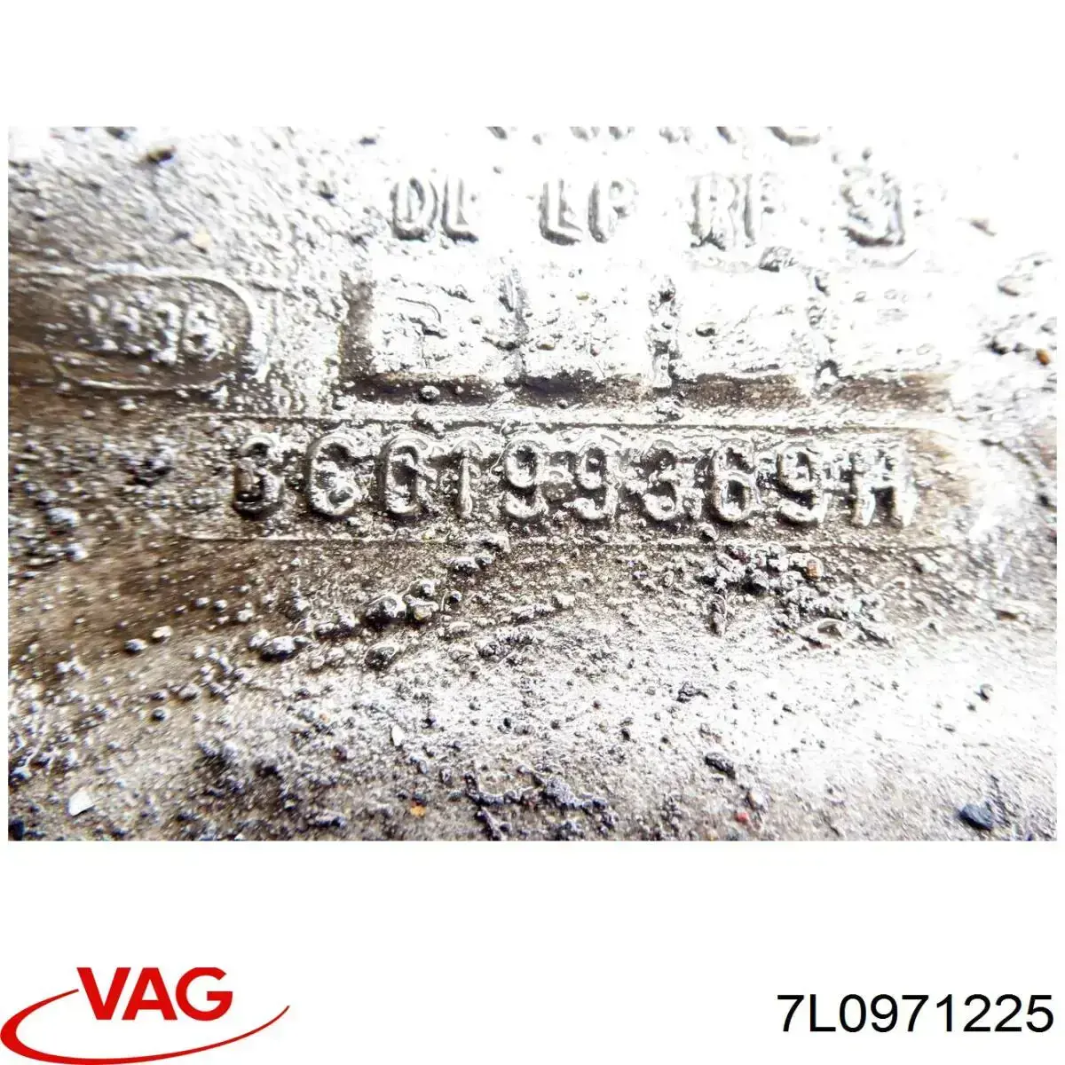 7L0971225 VAG Клема акумулятора (АКБ)