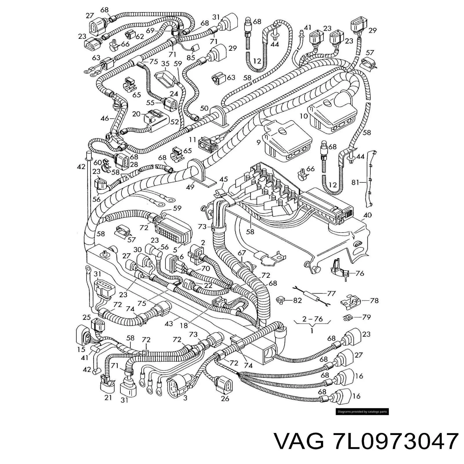  VAG 7L0973047