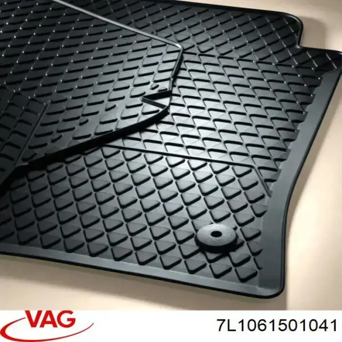 Килимок передній, комплект 2 шт. VAG 7L1061501041 ціна, від 18.65 USD