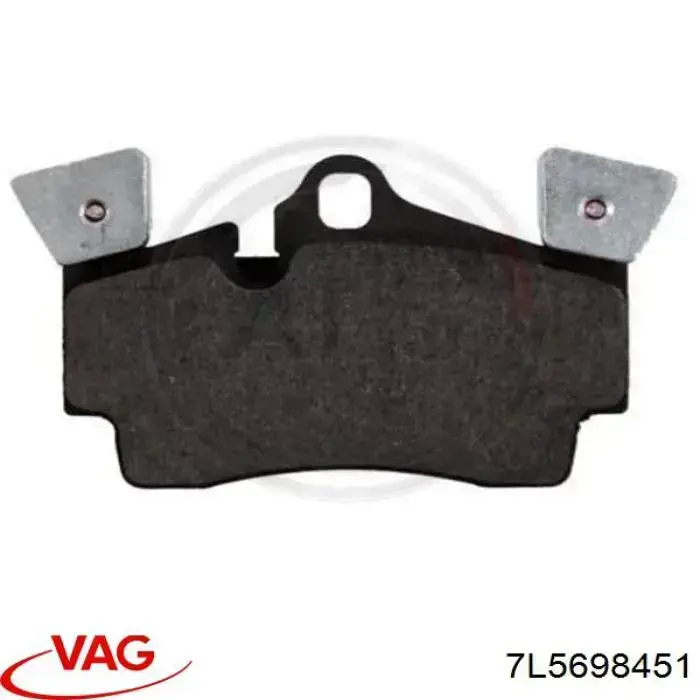 Купити 7L5698451 VAG Задні колодки