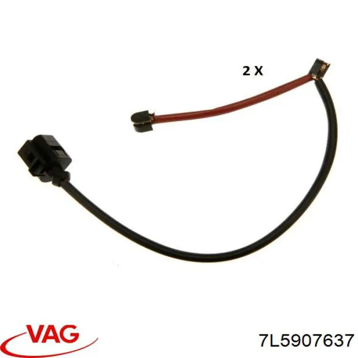 Купити 7L5907637 VAG Датчик зносу гальмівних колодок