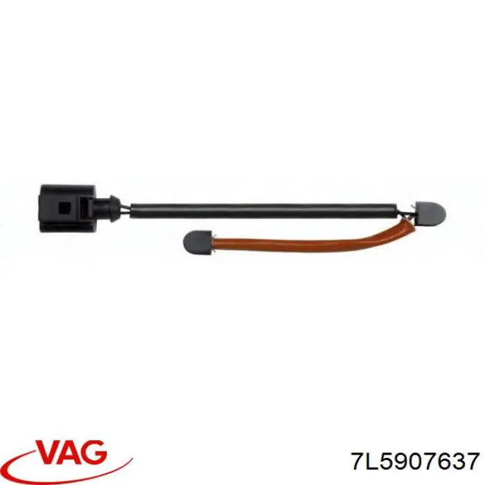 Датчик зносу гальмівних колодок, передній 7L5907637 VAG