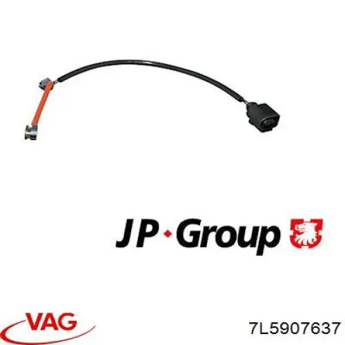 7L5907637 VAG Сенсор зносу