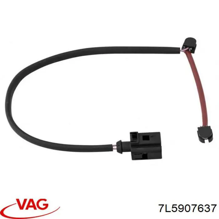 Сигналізатор знос гальмівних колодок VAG 7L5907637 ціна, від 6.21 USD