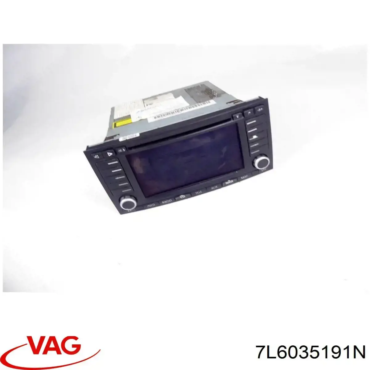 Магнітола (радіо AM/FM) VAG 7L6035191N ціна, від 84.65 USD