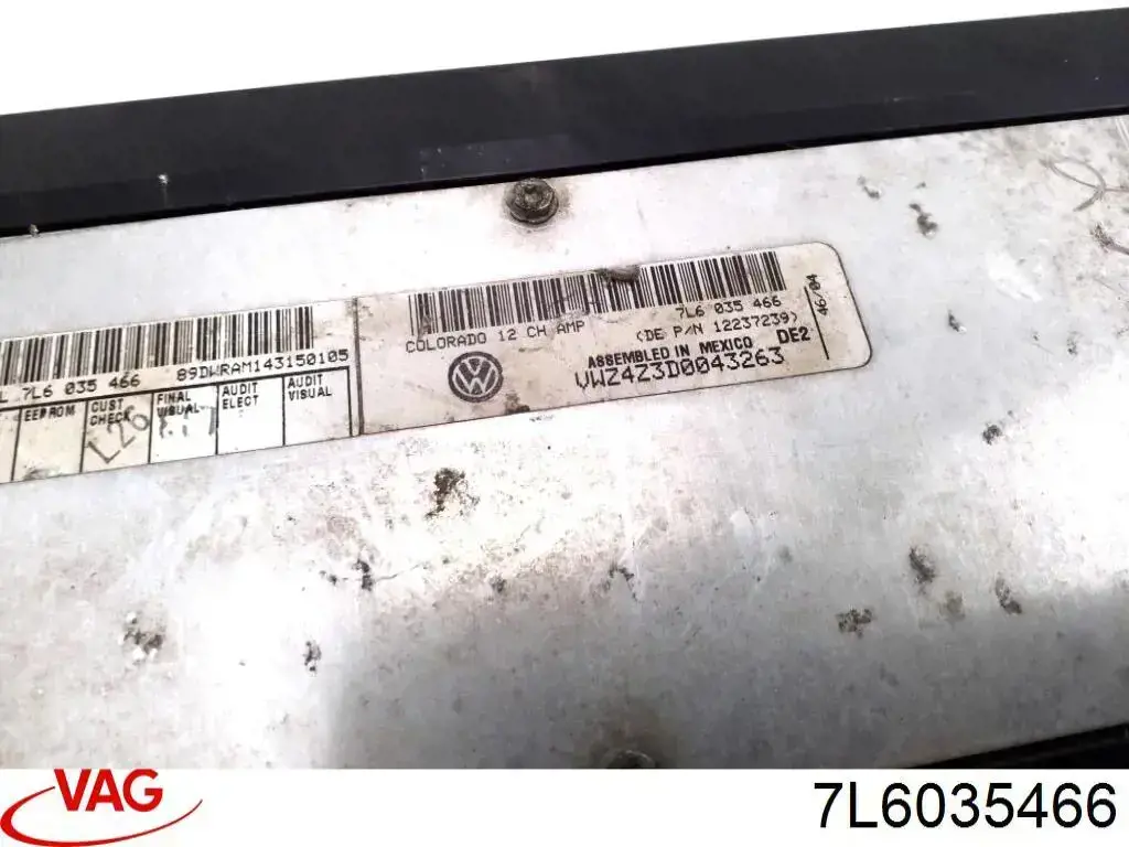 Підсилювач звуку аудіосистеми VAG 7L6035456A ціна, від 57.01 USD