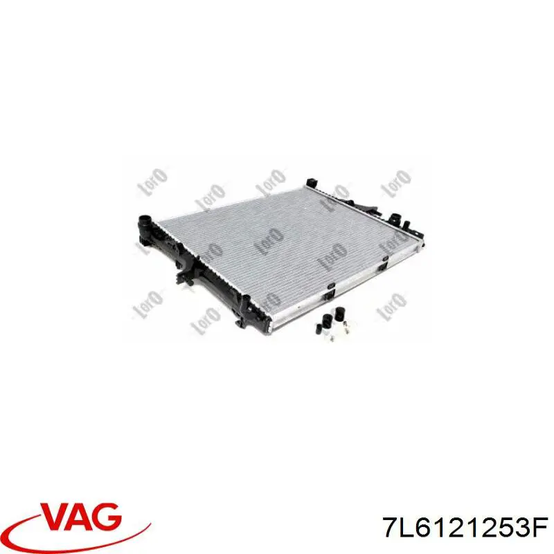 7L6121253F VAG Радіатор охолодження двигуна