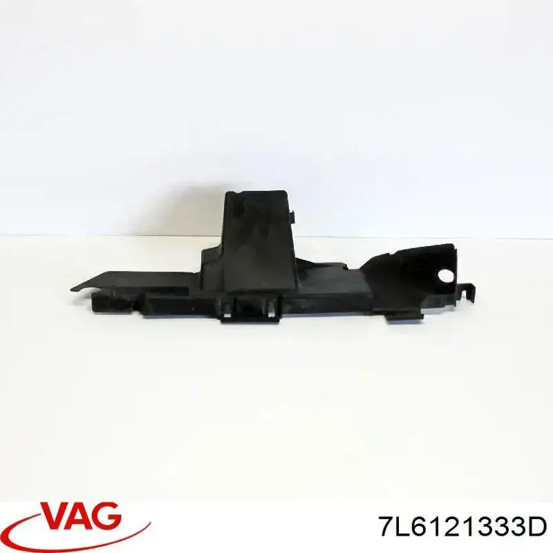 Повітропровід (дефлектор) радіатора, лівий VAG 7L6121333D ціна, від 9.88 USD