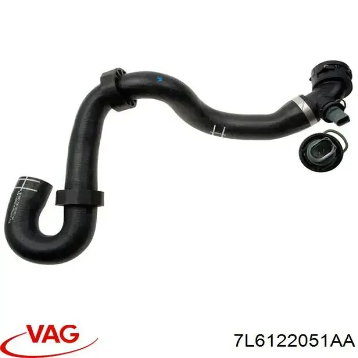 7L6122051AA VAG Шланги системи охолодження