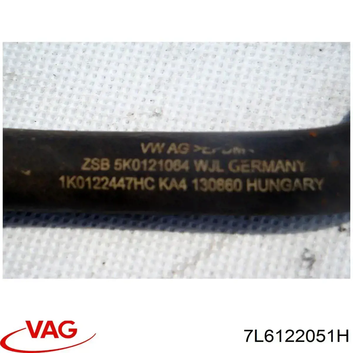 Купити 7L6122051H VAG Шланг/патрубок радіатора охолодження, нижній