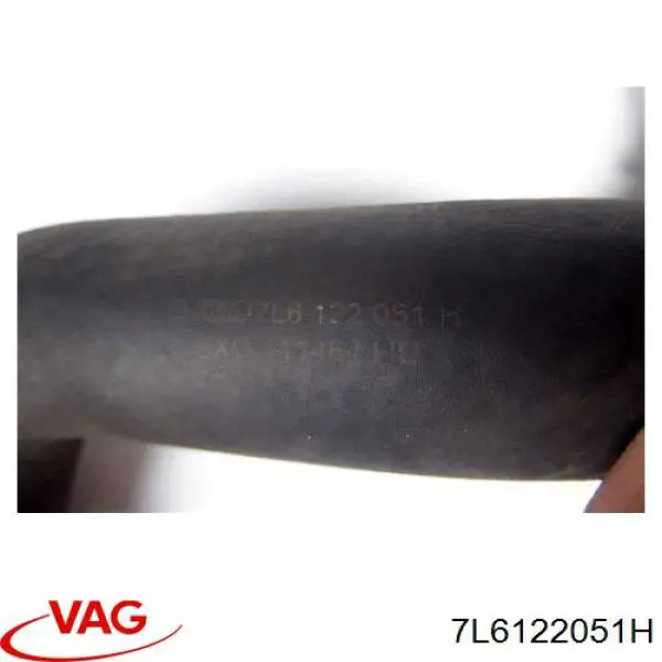 Шланг/патрубок радіатора охолодження, нижній VAG 7L6122051H ціна, від 29.14 USD
