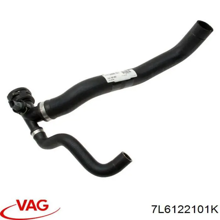Купити 7L6122101K VAG Шланг/патрубок радіатора охолодження, верхній