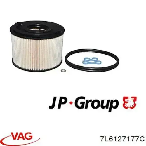Фільтр тонкого очищення палива VAG 7L6127177C ціна, від 35.09 USD