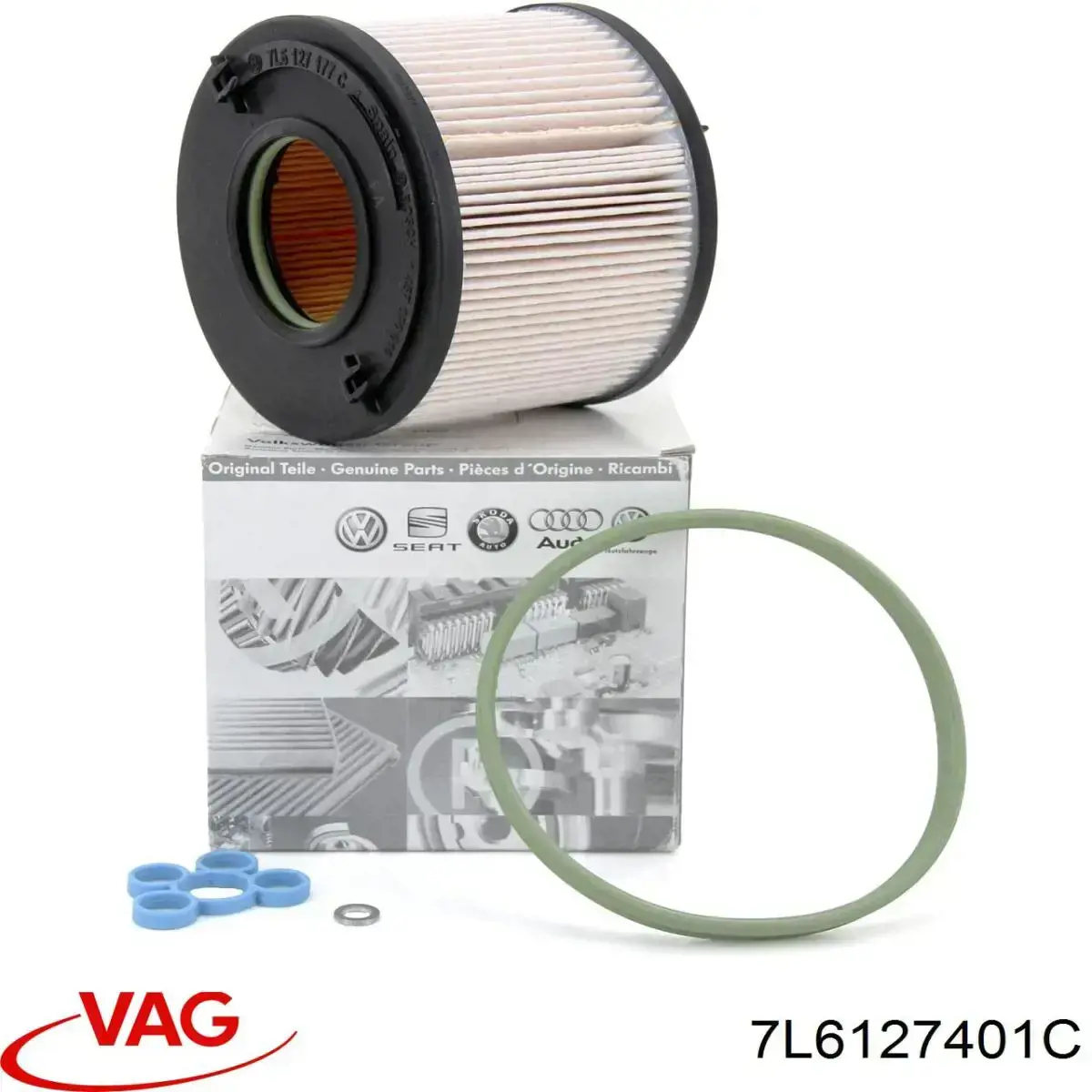 Купити 7L6127401C VAG Корпус паливного фільтра
