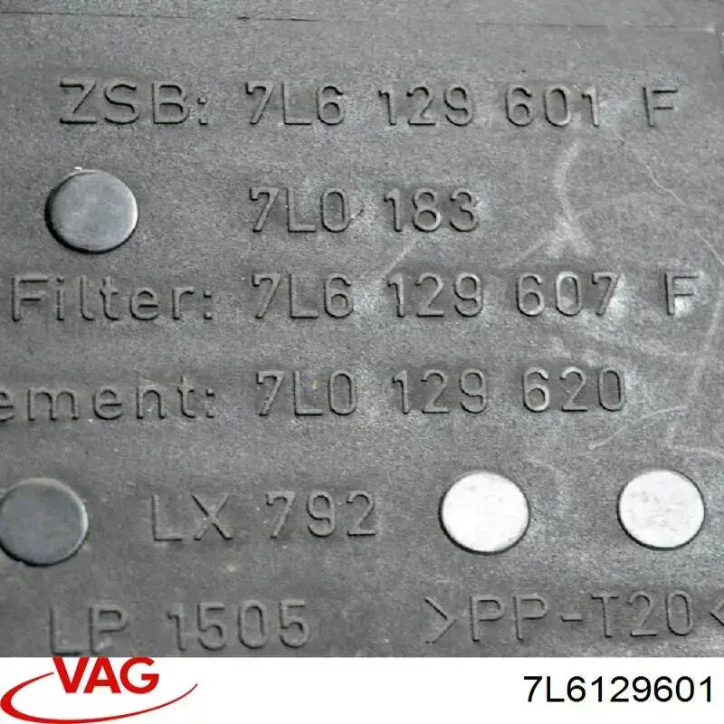 7L6129601 VAG 