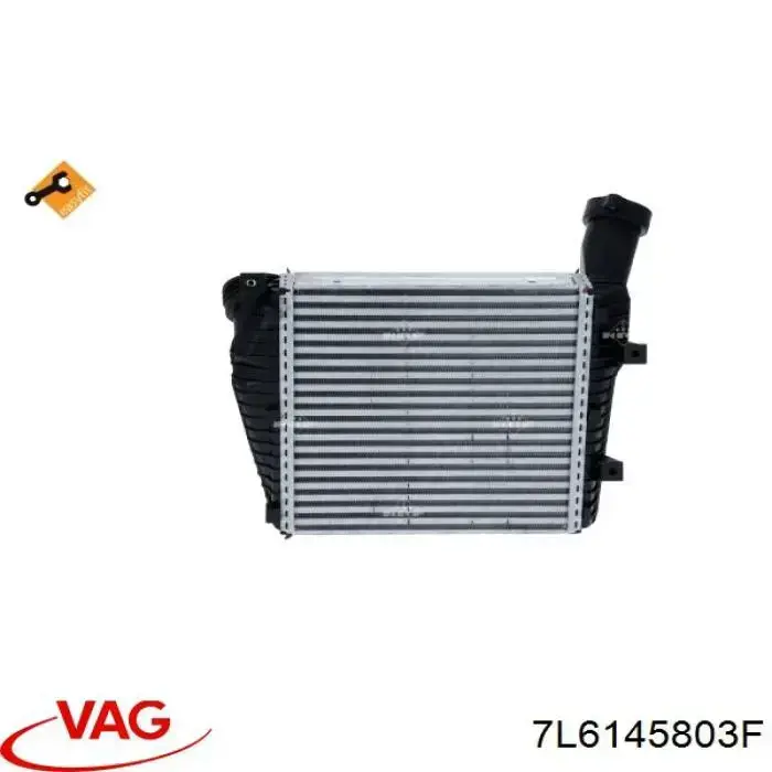 Система охолодження наддувочного повітря VAG 7L6145803F ціна, від 101.35 USD