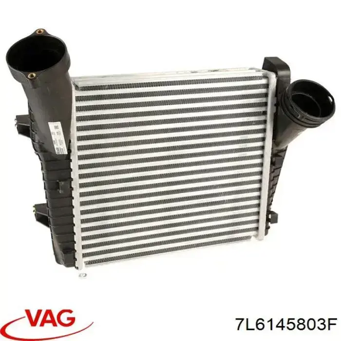 Купити 7L6145803F VAG Радіатор интеркуллера