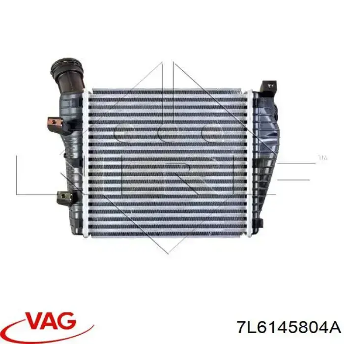 7L6145804A VAG радіатор интеркуллера
