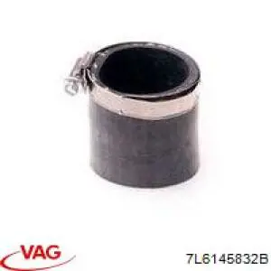 Патрубок повітряний, вихід з турбіни (наддув) VAG 7L6145832B ціна, від 12.56 USD