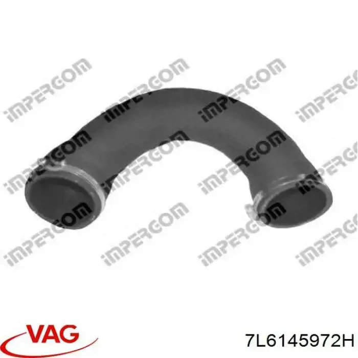 Шланг/патрубок интеркуллера 7L6145972H VAG