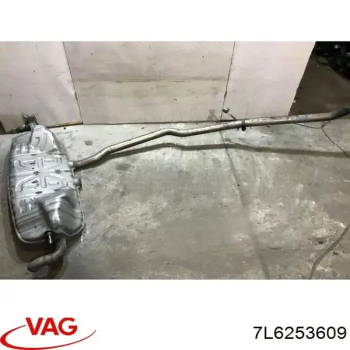 Купити 7L6253609 VAG Глушник вихлопних газів кінцевий