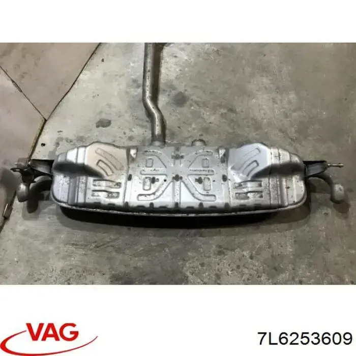 7L6253609 VAG Глушник, задня частина