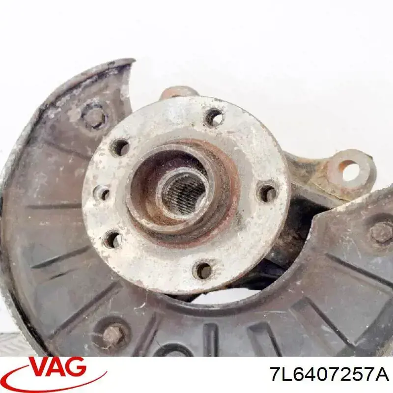 Цапфа поворотна ліва VAG 7L6407257A ціна, від 56.31 USD