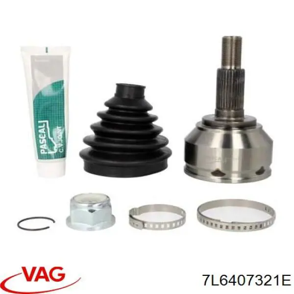 Купити 7L6407321E VAG Шарнір приводу зовнішній