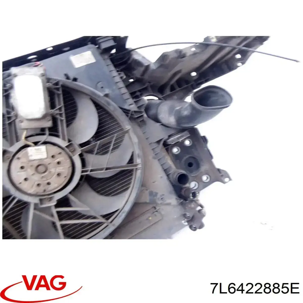 Купити 7L6422885E VAG Радіатор ГПК