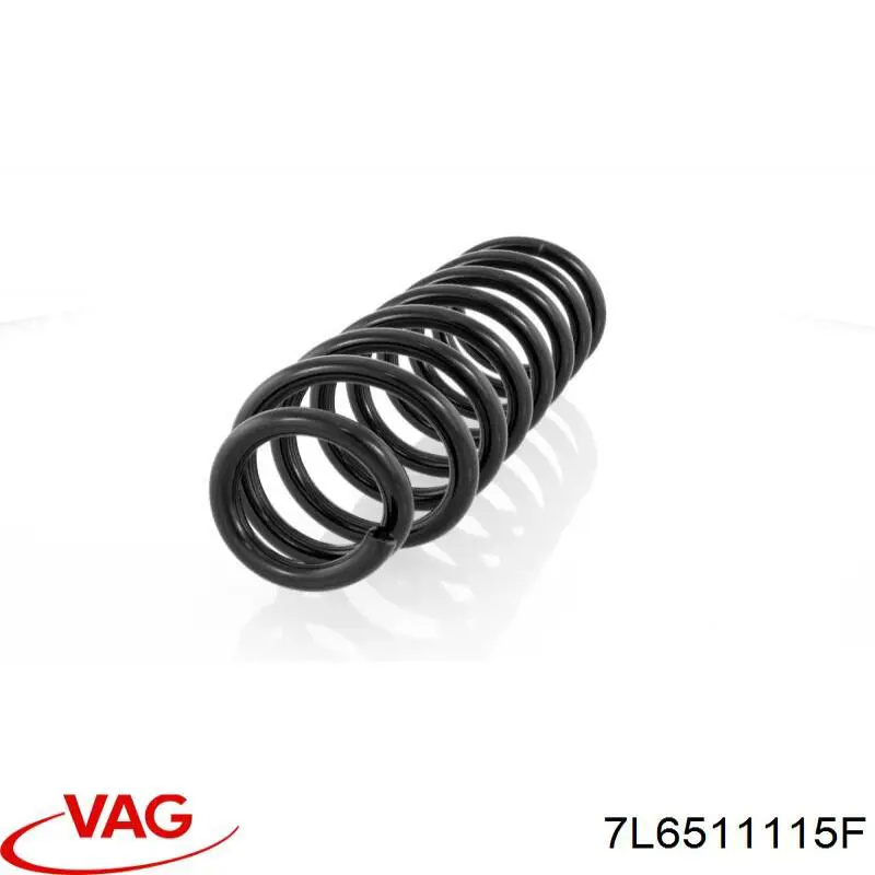 Пружина задня VAG 7L6511115F ціна, від 45.71 USD