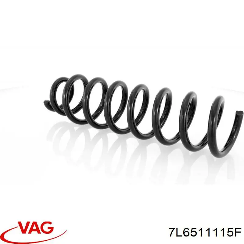 Задні пружини 7L6511115F VAG
