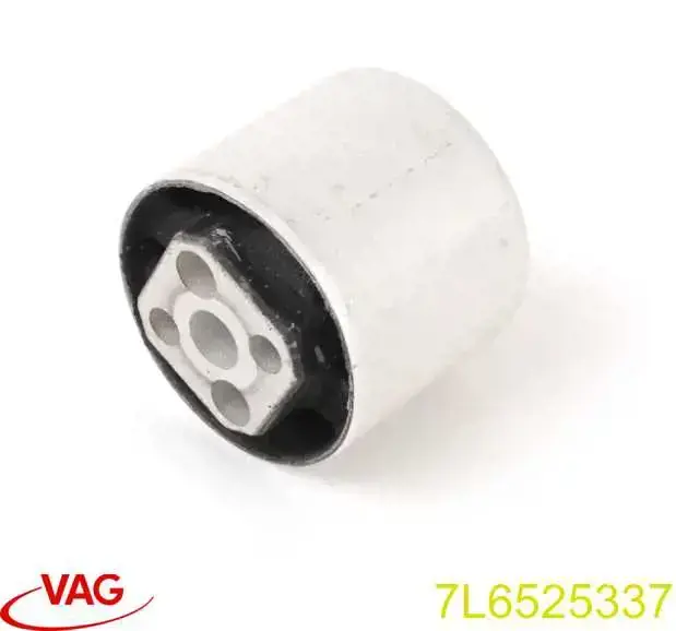 Купити 7L6525337 VAG Сайлентблок (подушка) редуктора переднього моста, задній правий