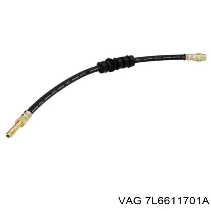 Шланг гальмівний передній VAG 7L6611701A ціна, від 12.39 USD