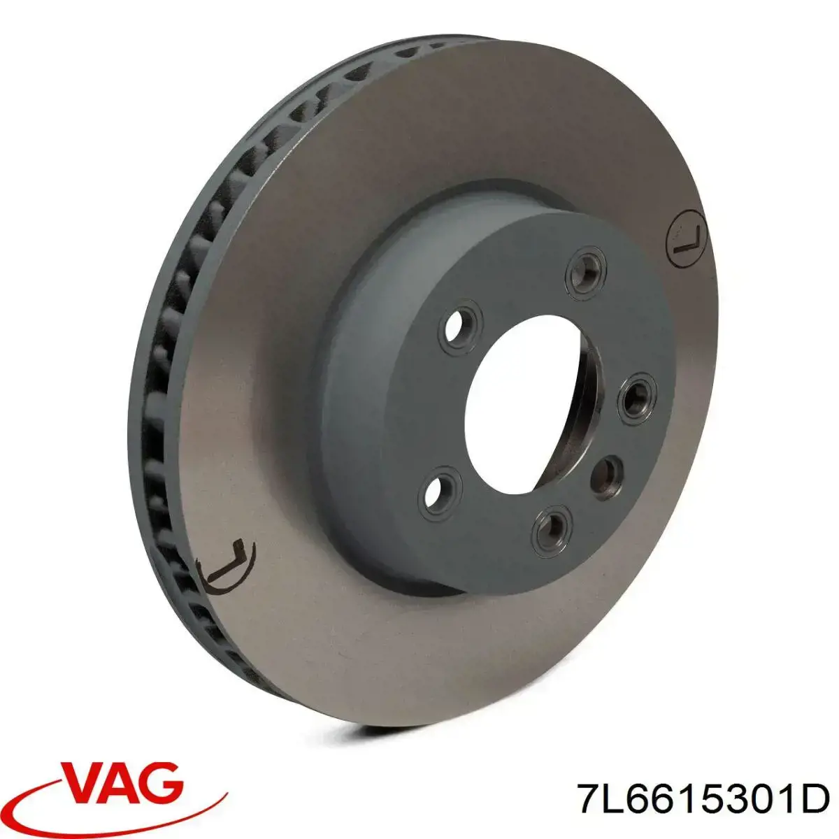 Гальмівні диски передні 7L6615301D VAG