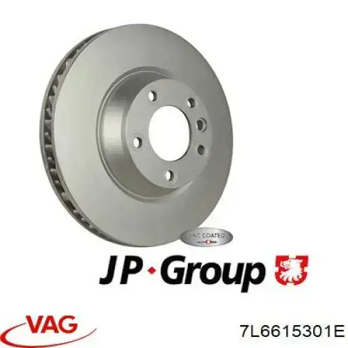 Купити 7L6615301E VAG Ротор гальмівний