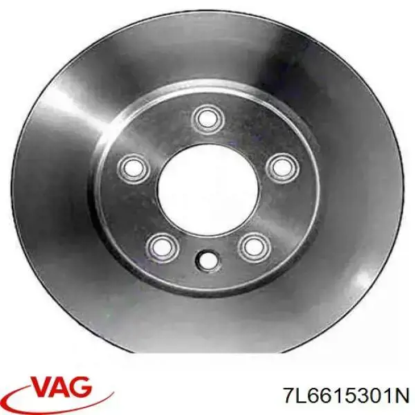 7L6615301N VAG Гальмо дискове переднє