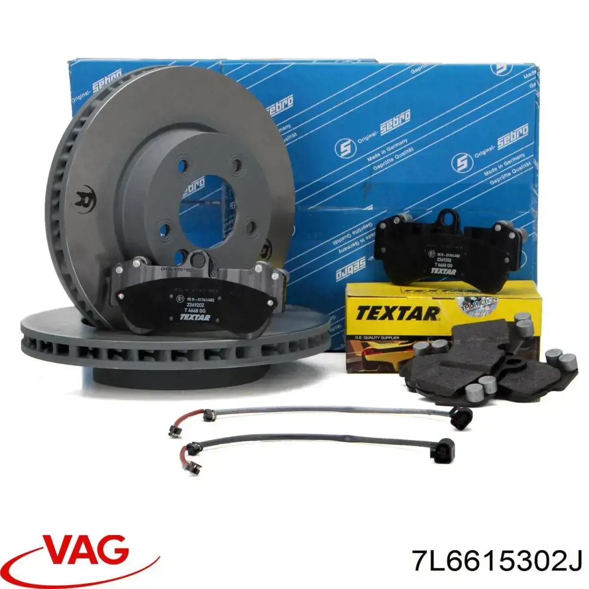 Купити 7L6615302J VAG Ротор гальмівний