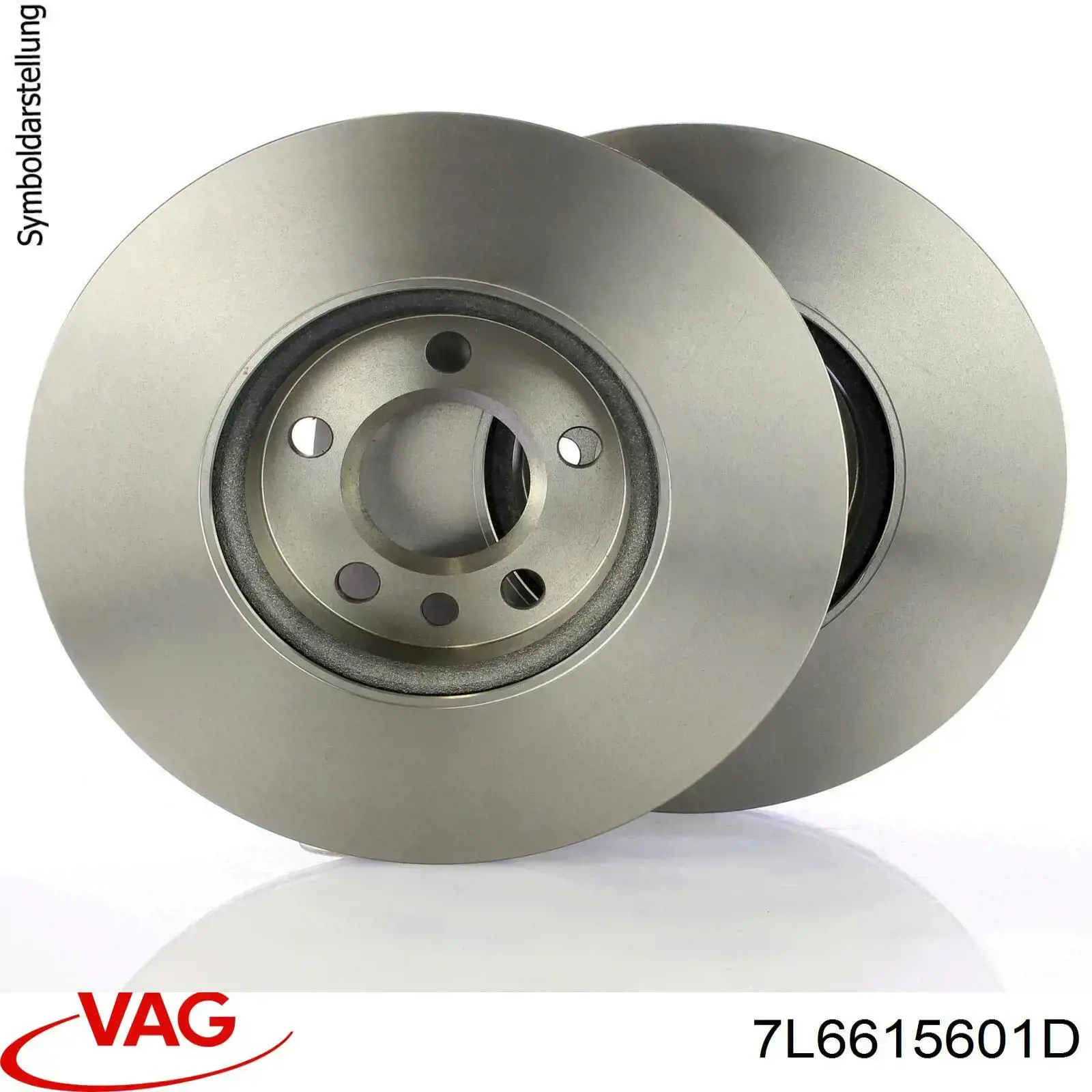 Задні дискові гальма VAG 7L6615601D ціна, від 67.17 USD